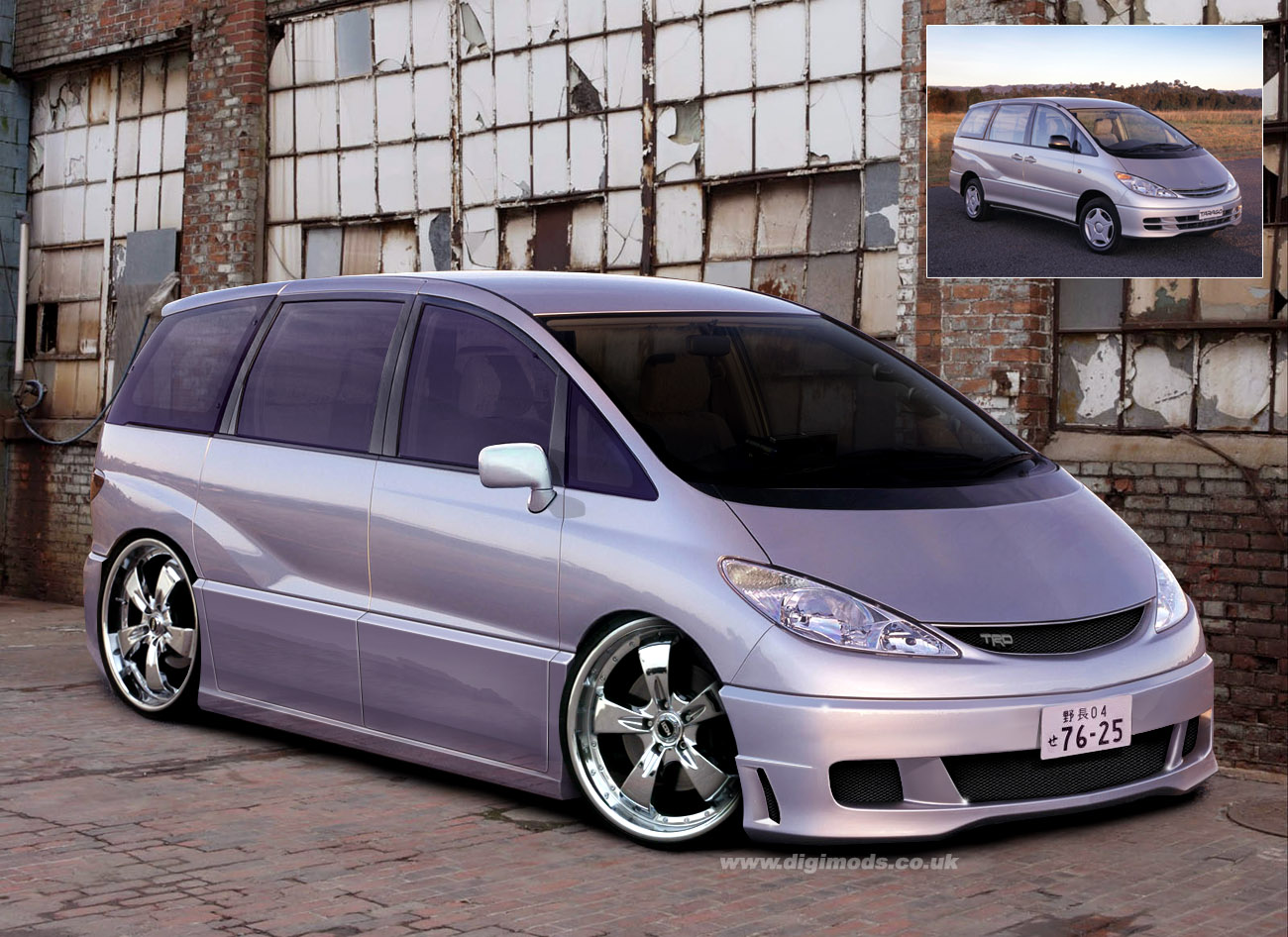 Specification for toyota previa