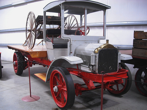 White TAD 3 Ton Flatbed