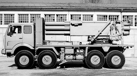 ZiL M87 Orkan Rocket System 262mm