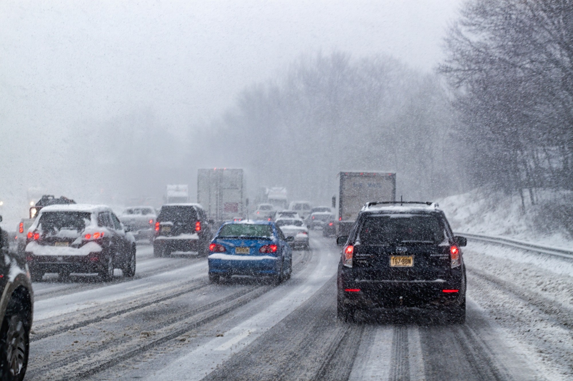 Driving During Hail