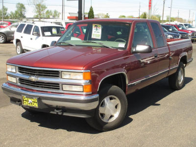 Buy 1998 Chevrolet 1500 Silverado114,369,Extended Cab Pickup,Copper