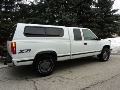 Buy 1998 Chevrolet 1500 Z71159,453,Regular Cab Pickup,White,Dark Blue ...