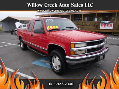 Buy 1998 Chevrolet 1500 5 FT BED134,025,Extended Cab Pickup,Red,Red,W ...