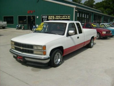 1990 Chevrolet 1500  LOWERED RALLY WHEELS RUNS GREAT FT BED
