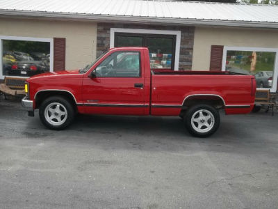 Buy 1997 Chevrolet 1500 Sportside97,768,regular Cab Pickup,red,b685 