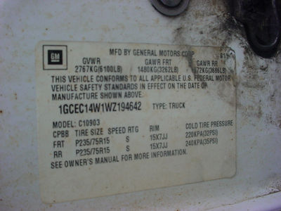 1998 Chevrolet 1500