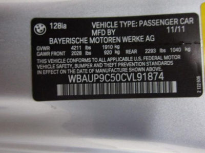2012 BMW 128  i