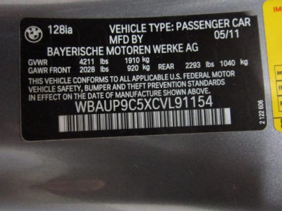 2012 BMW 128  i