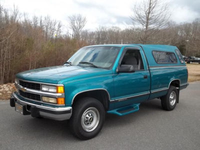 Buy 1995 Chevrolet 2500 Silverado99,932,Regular Cab Pickup,Medium Teal ...