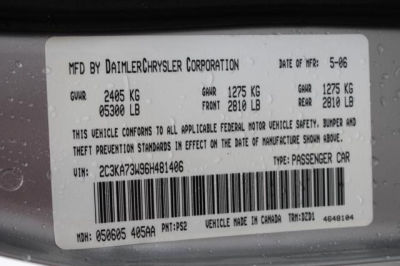 2006 Chrysler 300  C SRT8