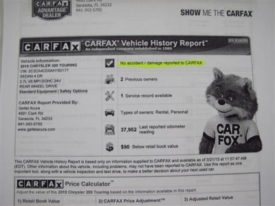 2010 Chrysler 300  Touring