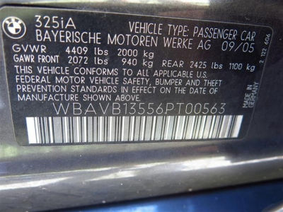 2006 BMW 325 i