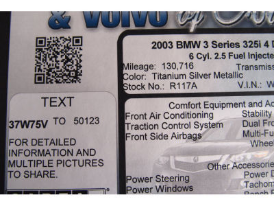2003 BMW 325 i