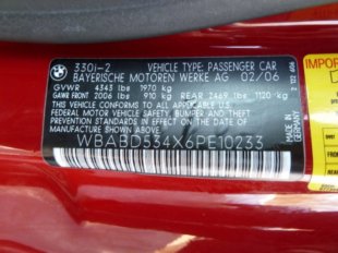 2006 BMW 330  Ci