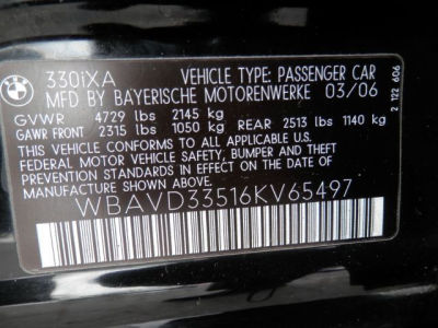 2006 BMW 330 xi