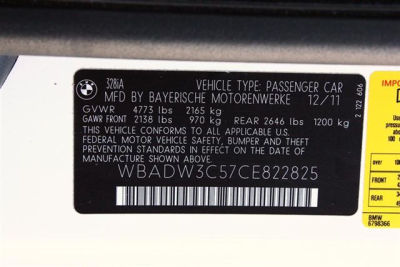 2012 BMW 328  i