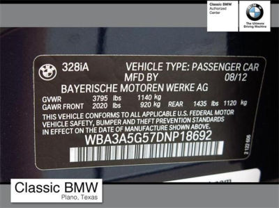 2013 BMW 328  i