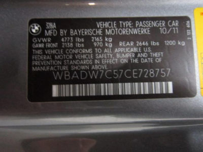 2012 BMW 328 i