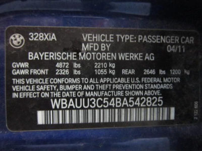 2011 BMW 328  i xDrive