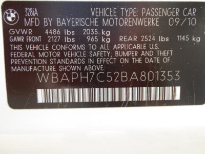 2011 BMW 328  i