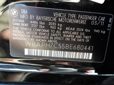 2011 BMW 328  i