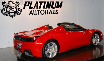 2012 Ferrari 458 Spider  Base