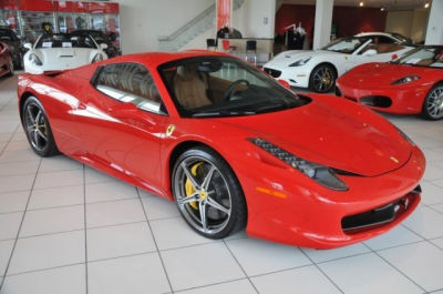 2012 Ferrari 458 Spider Base