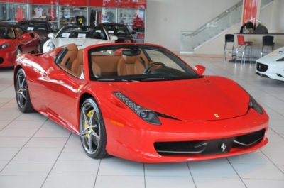 2012 Ferrari 458 Spider Base