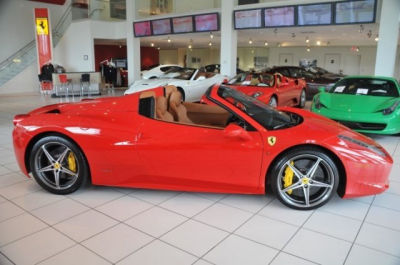 2012 Ferrari 458 Spider Base