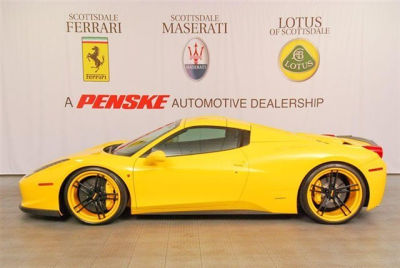 2013 Ferrari 458 Spider  Base