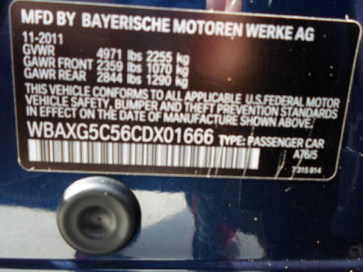 2012 BMW 528  i