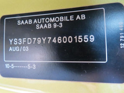 2004 Saab 9-3  Arc