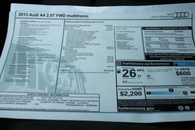 2013 Audi A4 Premium Plus