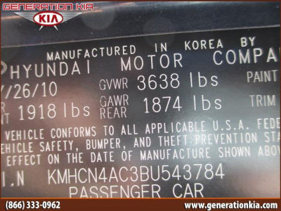 2011 Hyundai Accent  GLS