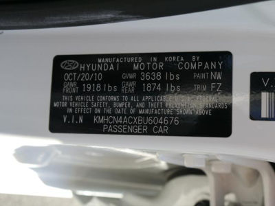 2011 Hyundai Accent  GLS