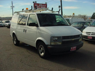 Buy 2001 Chevrolet Astro128,746,Cargo Van,White,Blue,W3557 ...