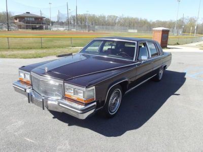 Buy 1989 Cadillac Brougham Base76,000,Sedan,Burgundy,Burgundy,C4513