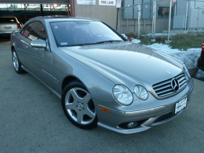 Buy 2004 Mercedes-benz Cl50048,362,coupe,desert Silver,black,0216 