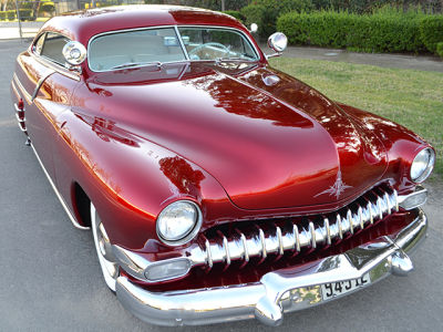 Buy 1950 Mercury Monterey600,Coupe,Candy Apple Red,White,5423 ...