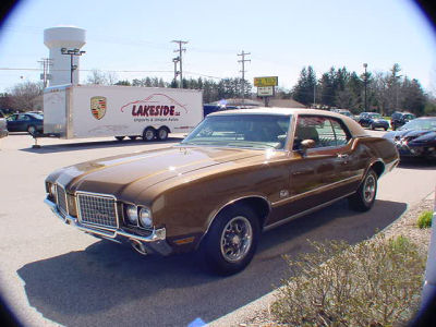 Buy 1972 Oldsmobile Cutlass Supreme66,868,coupe,baroque Gold Met,carmel 