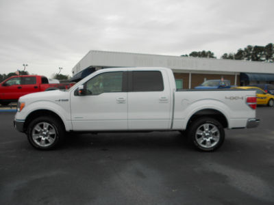 Buy 2012 Ford F150 Lariat18,908,Crew Cab Pickup,Oxford White,Pale Adobe ...