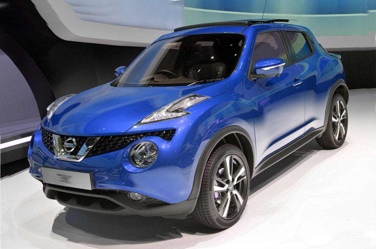 Nissan Juke Nismo синий