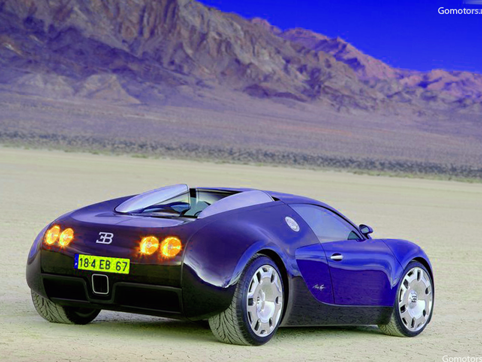 The Unstoppable Power Of The 1999 Bugatti EB 18 4 Veyron Concept