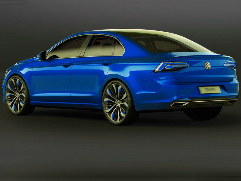 Volkswagen New Midsize Coupe Concept 