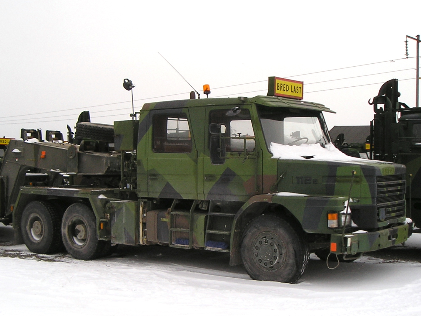 Scania 112E double cab