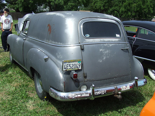 Chevrolet Panel Delivery with a 1952 Gril