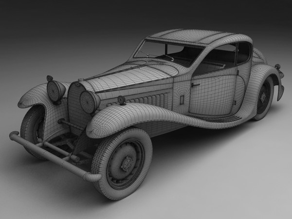 Bugatti Type 50T Profil