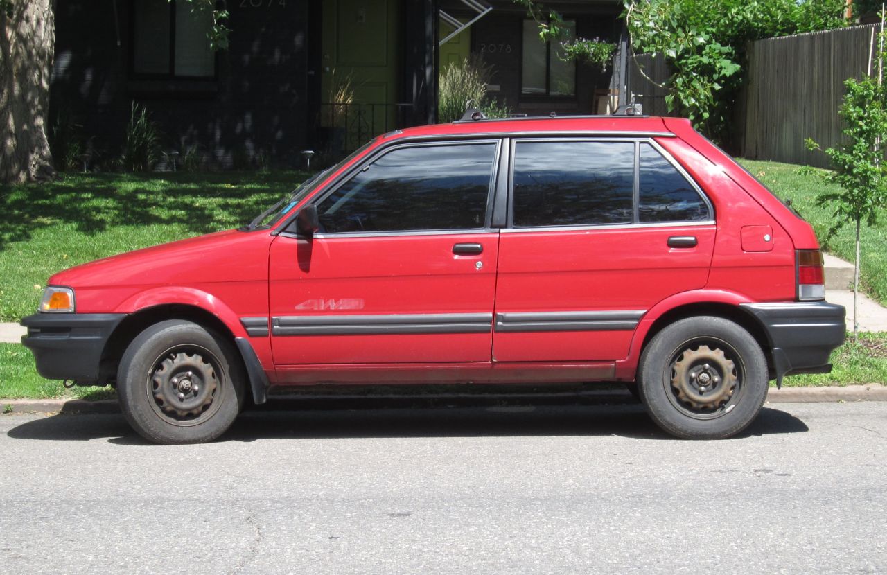 Subaru Coupe 16 GL 4WD Turbo