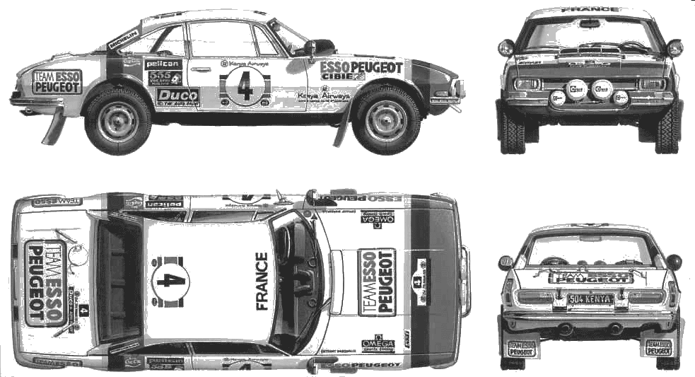 Peugeot 504 Rallye