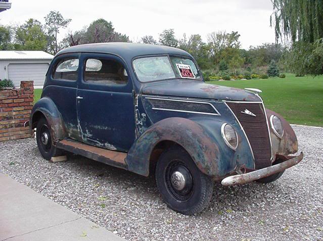 1937 Ford tudor slantback for sale #4